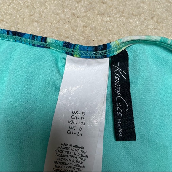 Kenneth Cole New York Teal Green Bikini Bottom - Picture 3 of 3